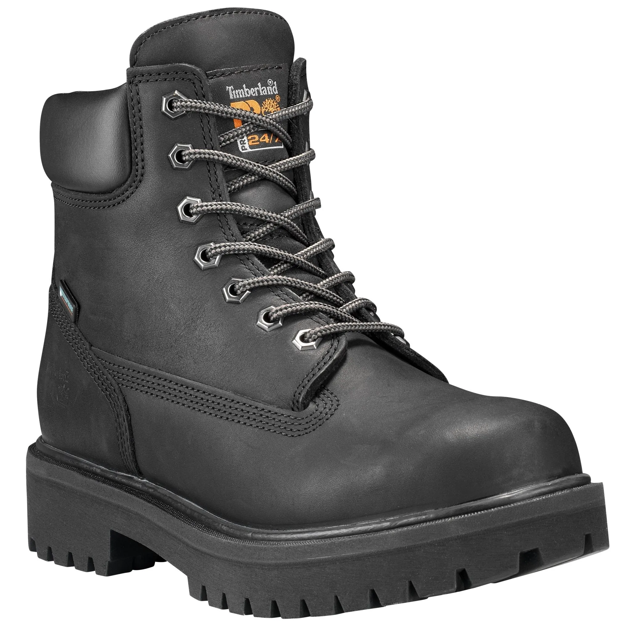 Men's Direct Attach 6" Waterproof Work Boot - Black