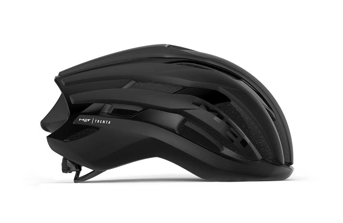 Met Trenta Ce Road Cycling Helmet (Black Matt/Glossy)