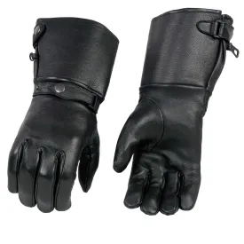 Milwaukee Leather SH857 Men's Long Cuff Thermal Lined USA Deerskin