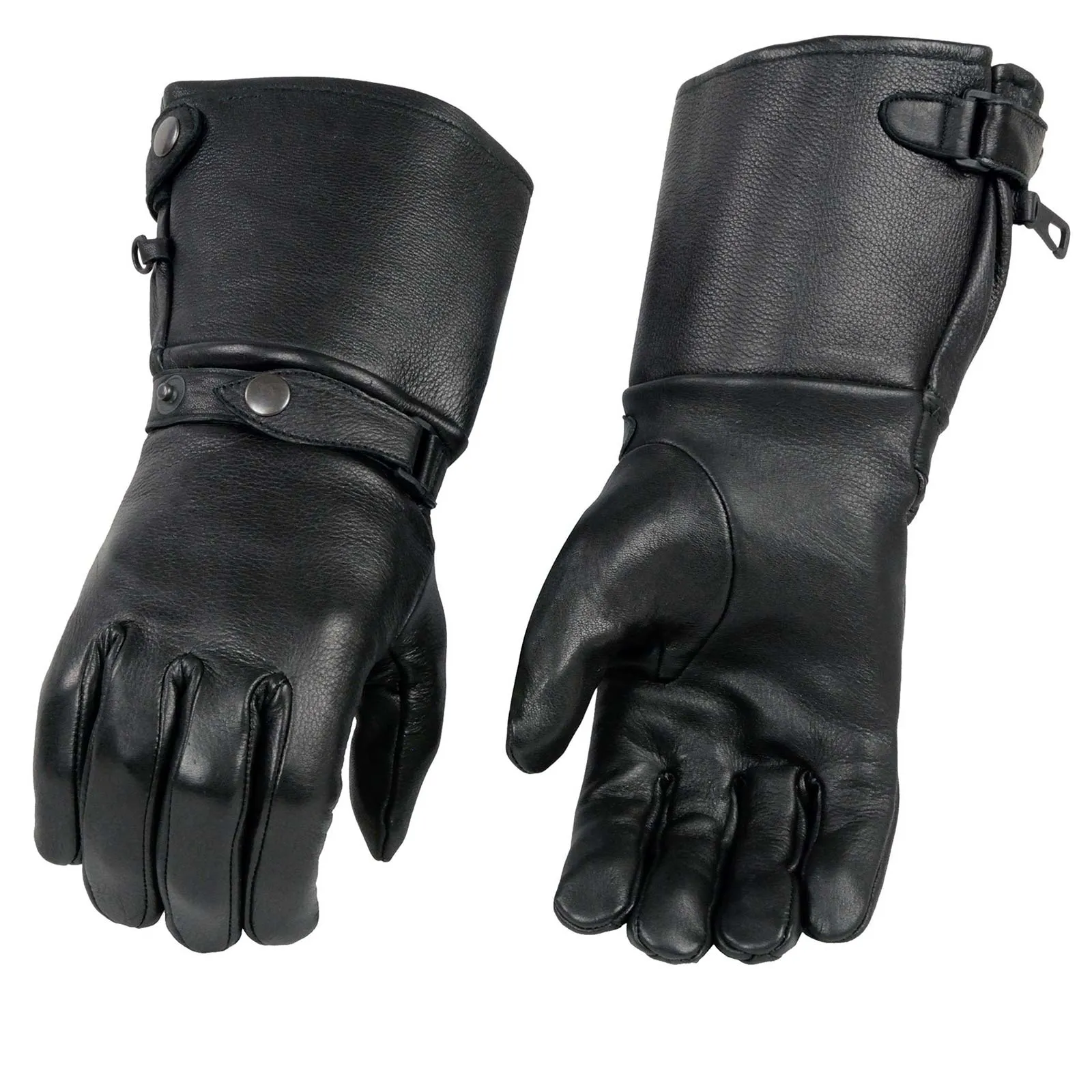 Milwaukee Leather SH857 Men's Long Cuff Thermal Lined USA Deerskin