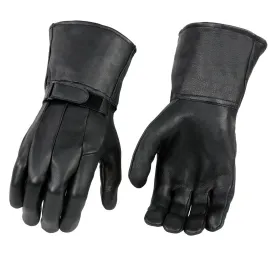 Milwaukee Leather SH864TH Men's Thermal Lined USA Deerskin Black