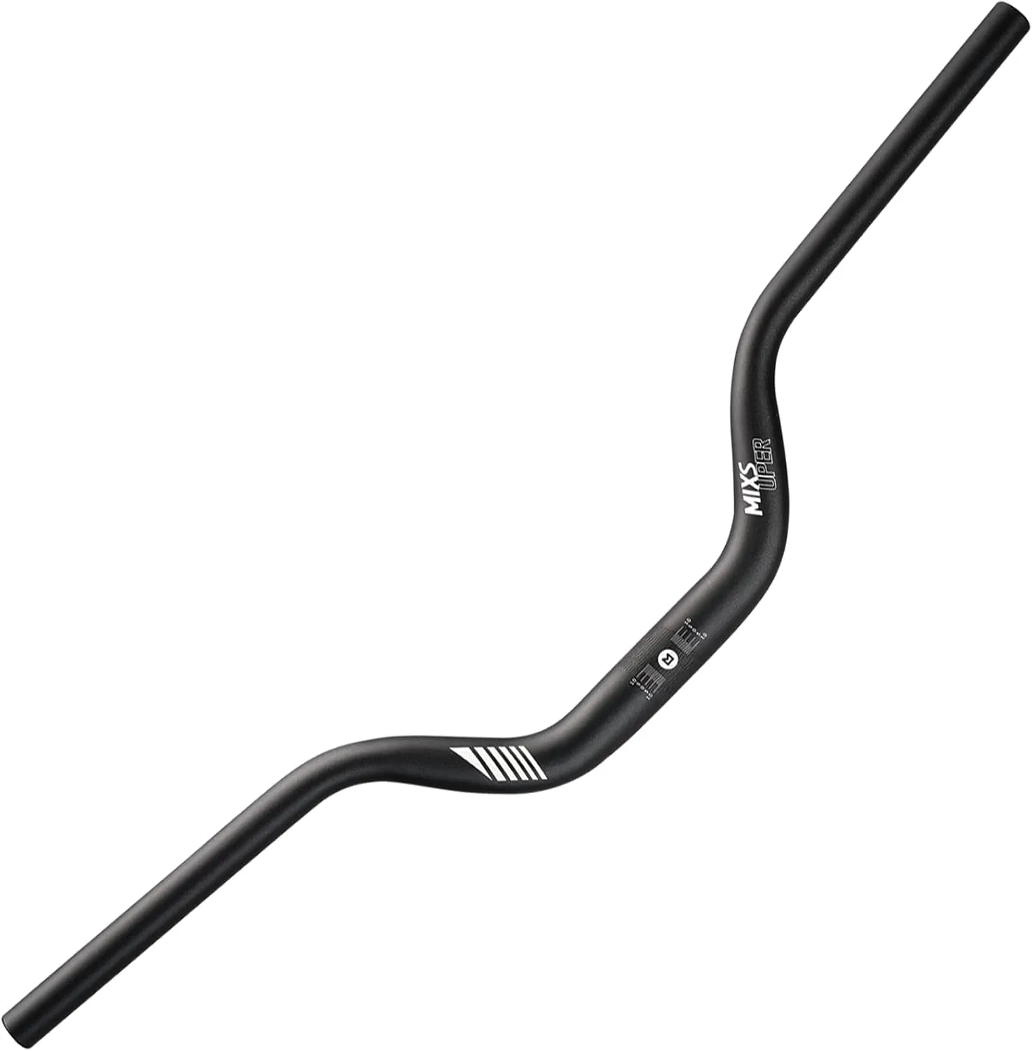 Mixsuper Mountain Bike High Riser Handlebar 31.8mm Length 780mm Rise 90mm Aluminium Alloy MTB Handlebar Black