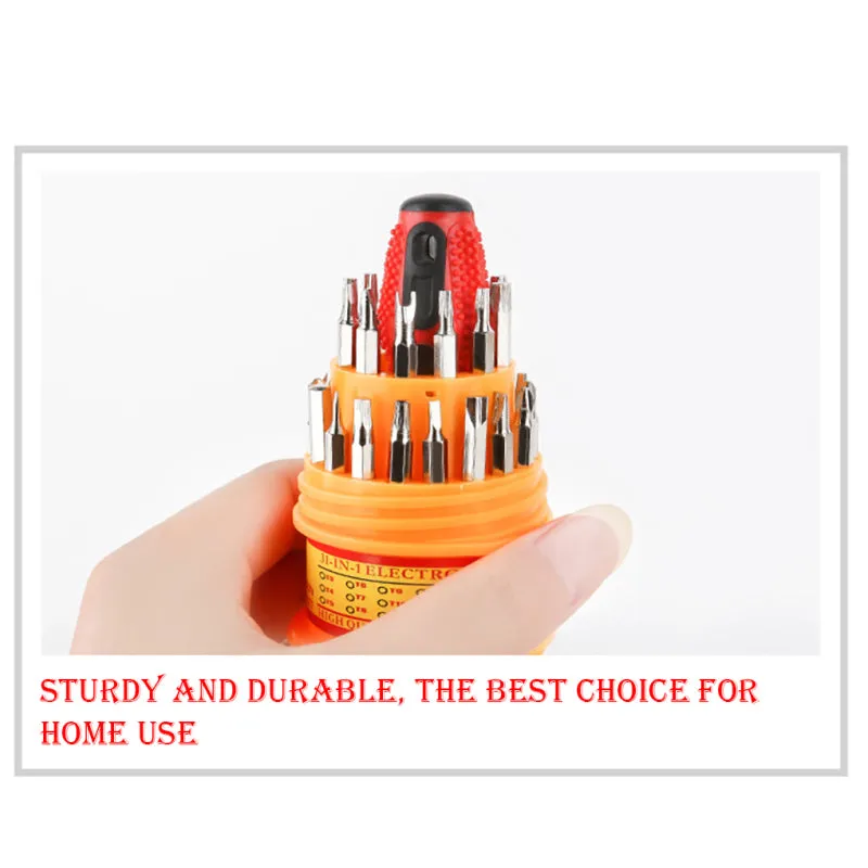 Multi-Function Screwdriver Set w/Bits