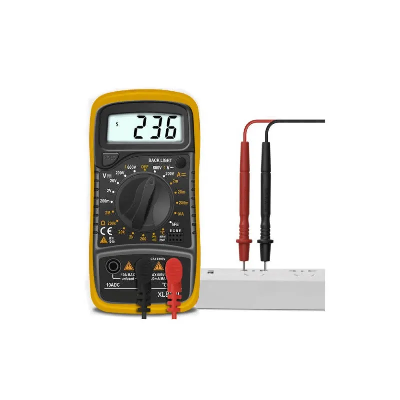 Multimeter Digital Multi Tester Transistor Fc-9