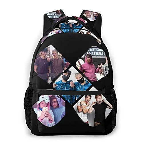 N/A Kids/Youth Sam Brolby-Xplr Colby Backpacks Casual Travel Laptop Backpack Durable Computer Bookbag