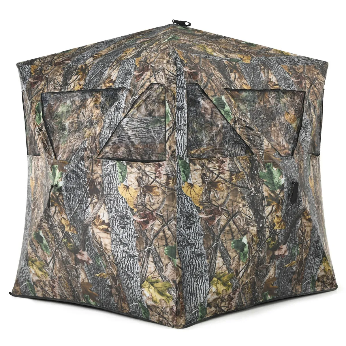 NNECW Portable Hunting Blind with Ground Stakes & Tie-downs for Deer and Antelope 