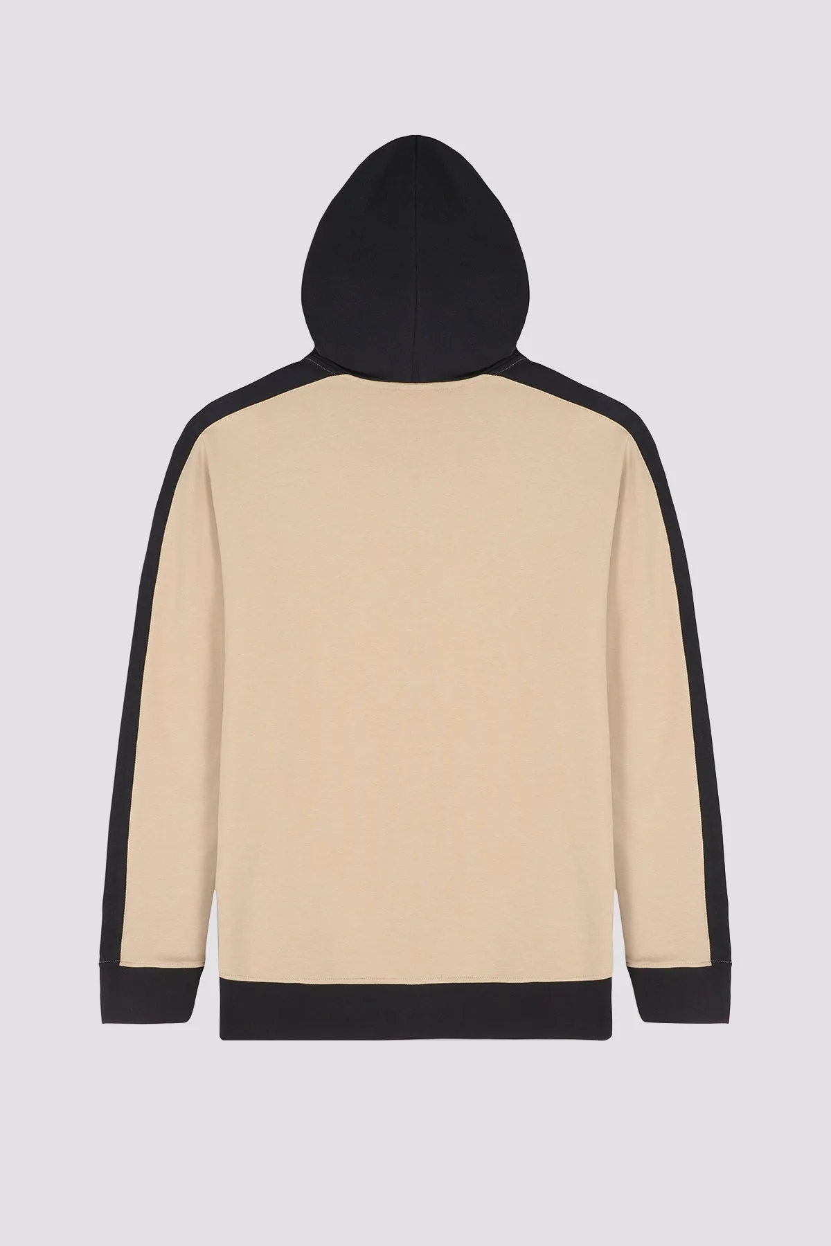 Nomad Contrast Panelled Zipper Hoodie - W23 - MH0060R