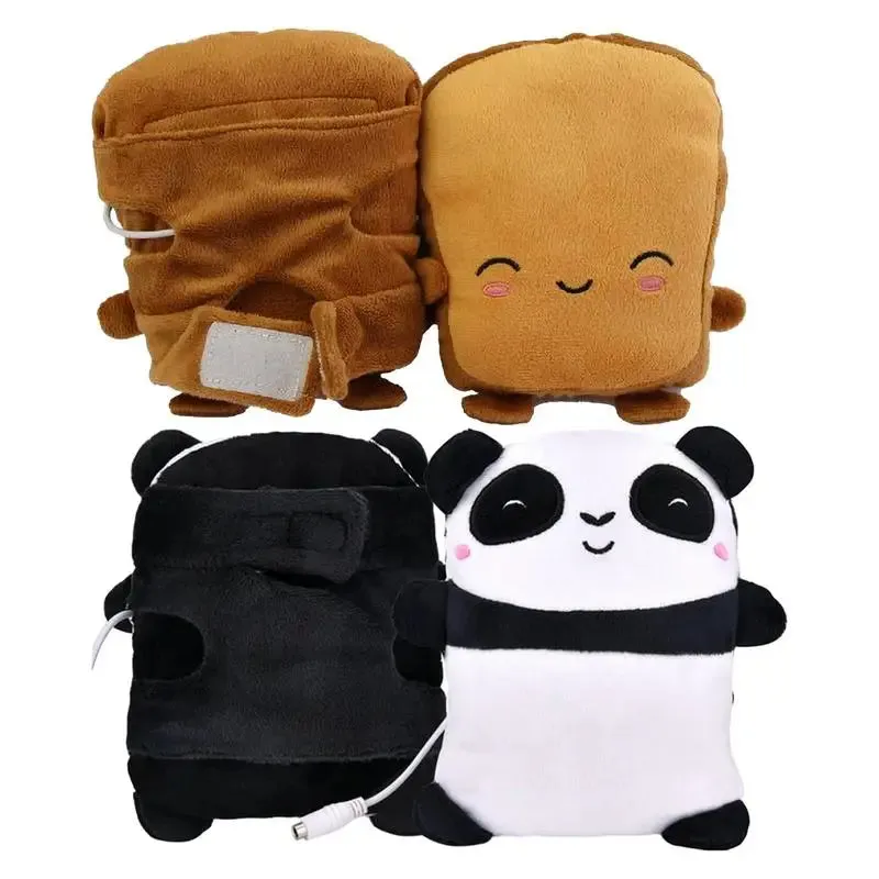 Panda Bread Heated Winter Gloves