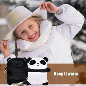 Panda Bread Heated Winter Gloves