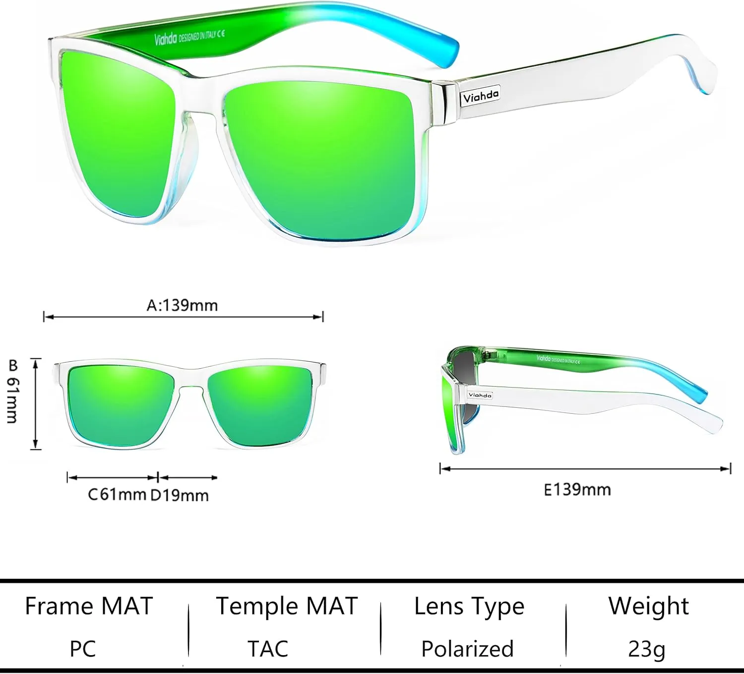 Polarized Sports Sunglasses for Man Cycling Running Fishing Golf Fashion Sun glasses Women HD6009