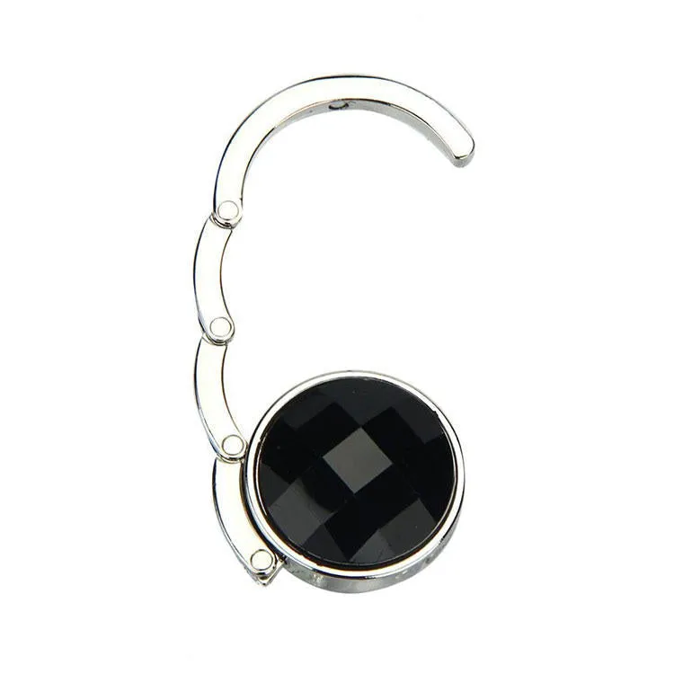 Portable Foldable Handbag Hanger - Lightweight Multifunction Bag Holder Hook