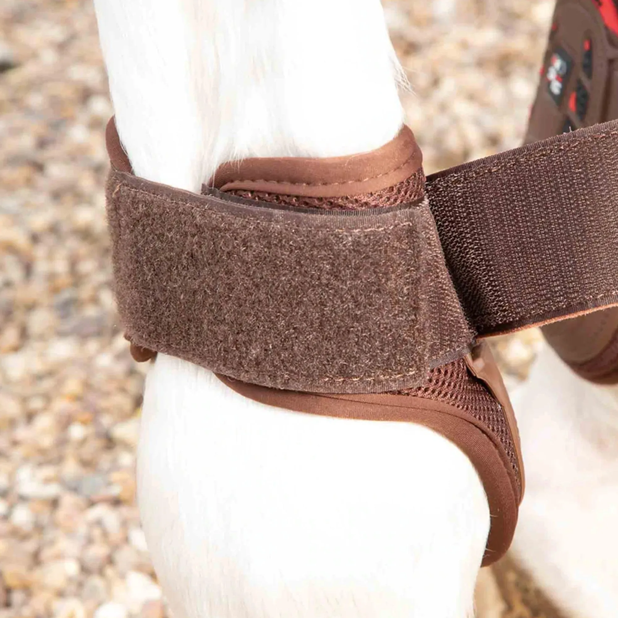 Premier Equine Kevlar Airtechnology Lite Fetlock Boot - Brown