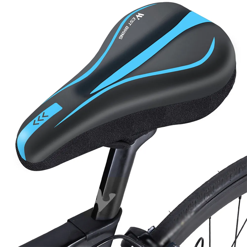 PU Leather Silicone Bicycle Seats Cover