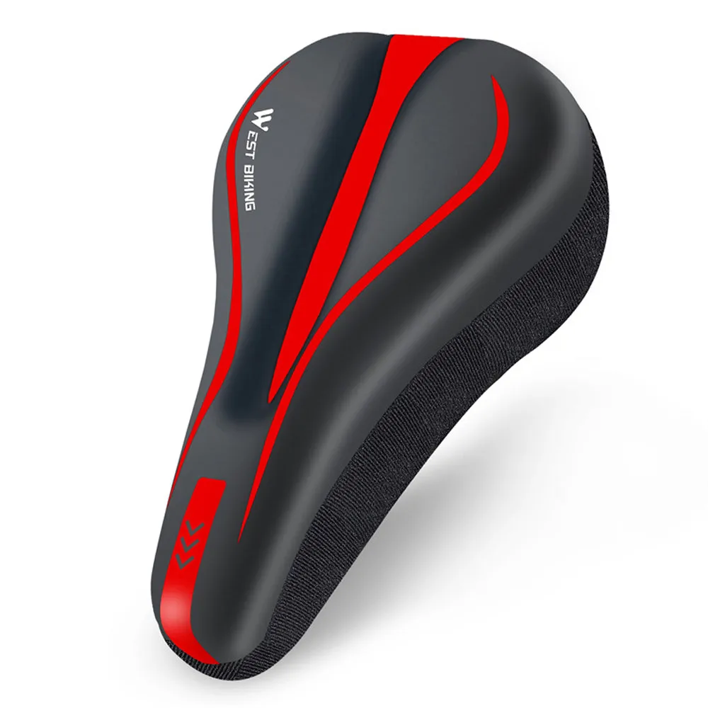 PU Leather Silicone Bicycle Seats Cover