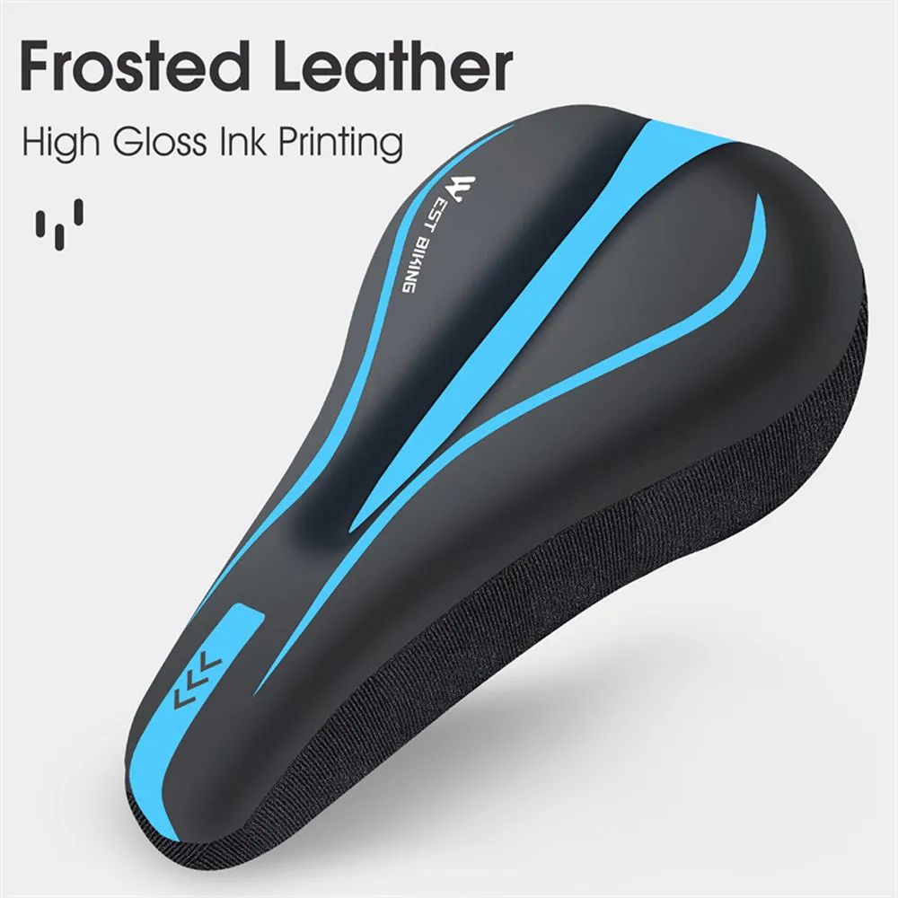 PU Leather Silicone Bicycle Seats Cover