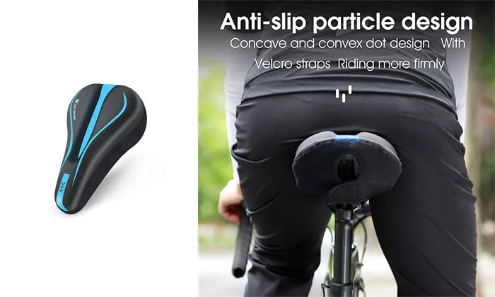 PU Leather Silicone Bicycle Seats Cover