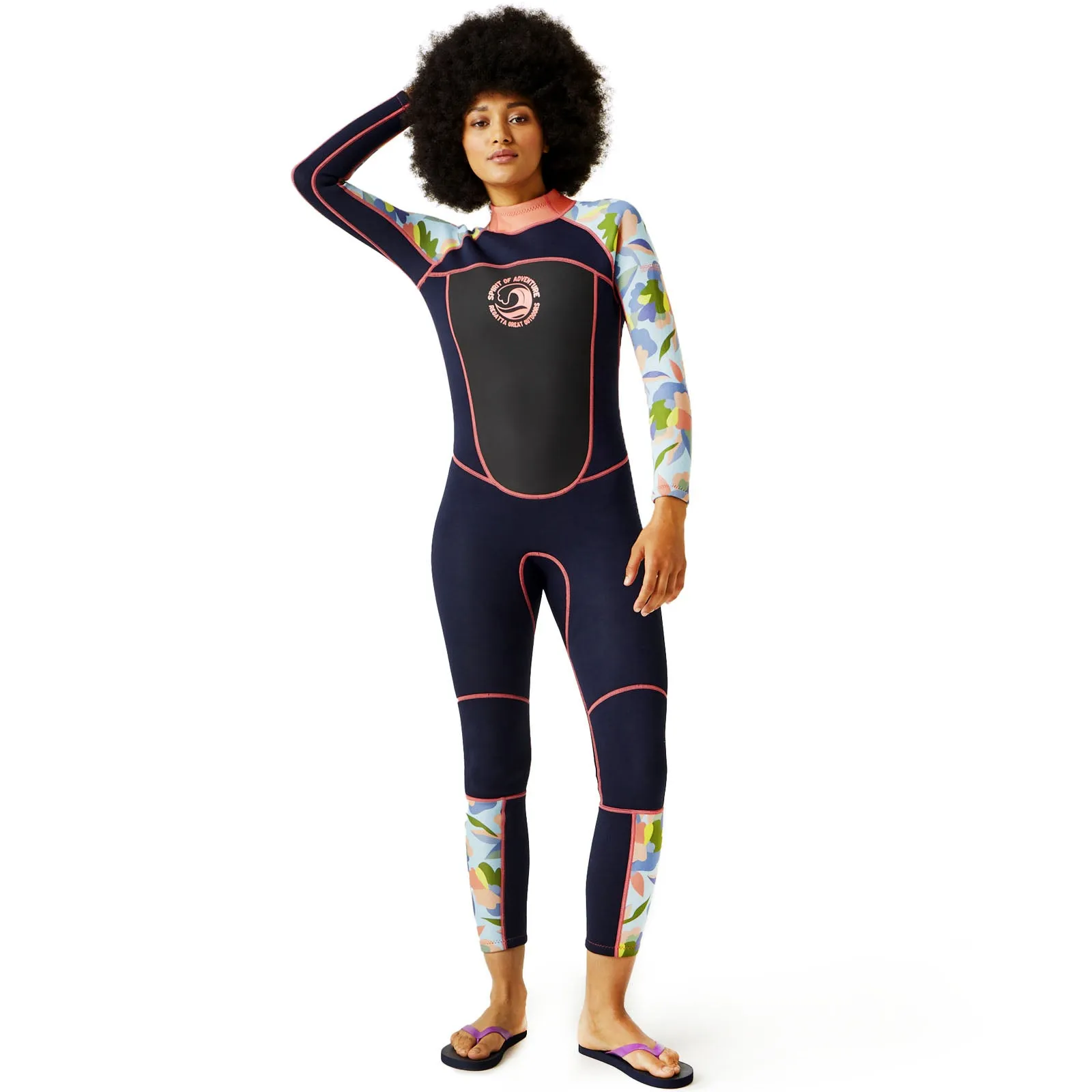 Regatta Womens Full 3MM UV Protect Full Length Wetsuit