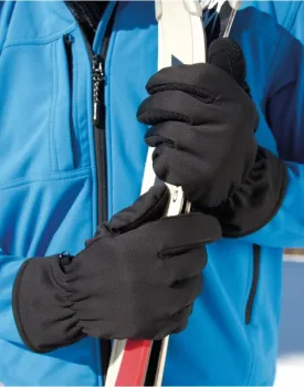 Result Winter Essentials Softshell Thermal Gloves R364X