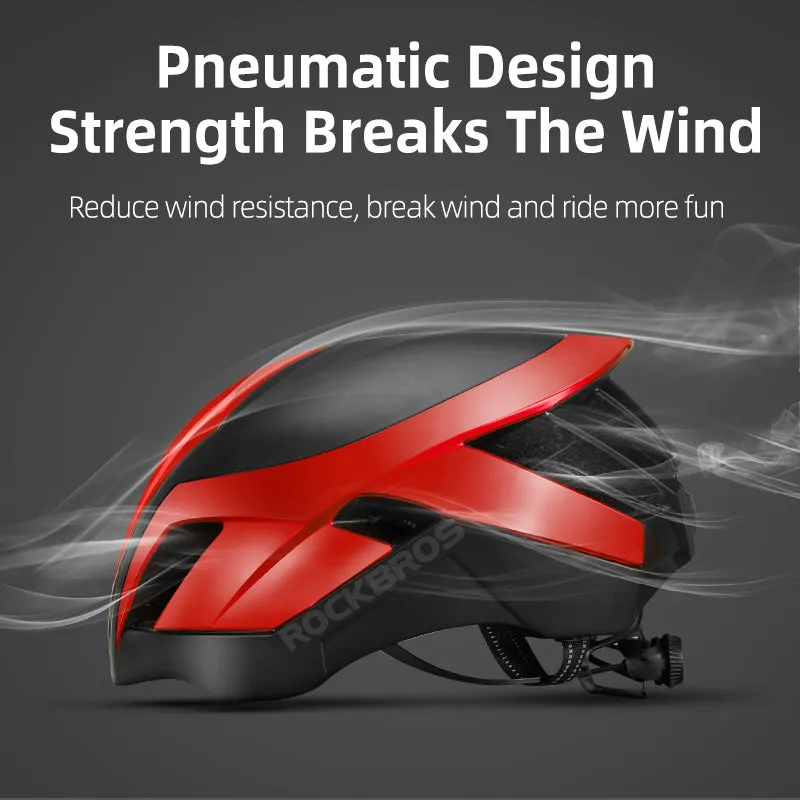 ROCKBROS 3 in 1 MTB Cycling Helmet Integrally-Molded Pneumatic Men Road Bike Helmet