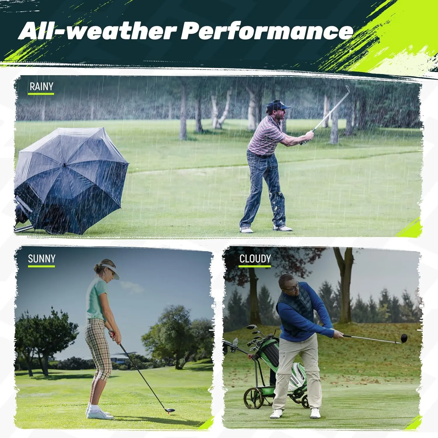 SAPLIZE High-performance Rubber Golf Grips 13 Pack, High Shock Absorption, Non-slip, Choose from 13 Grips with 15 Tapes or Full Kits, Available in Standard/Mid/Jumbo Sizes, CC10 Series