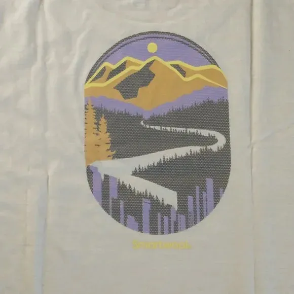 Smartwool | Active Ultralite Graphic Short Sleeve Tee | Women's | Almond Heather
