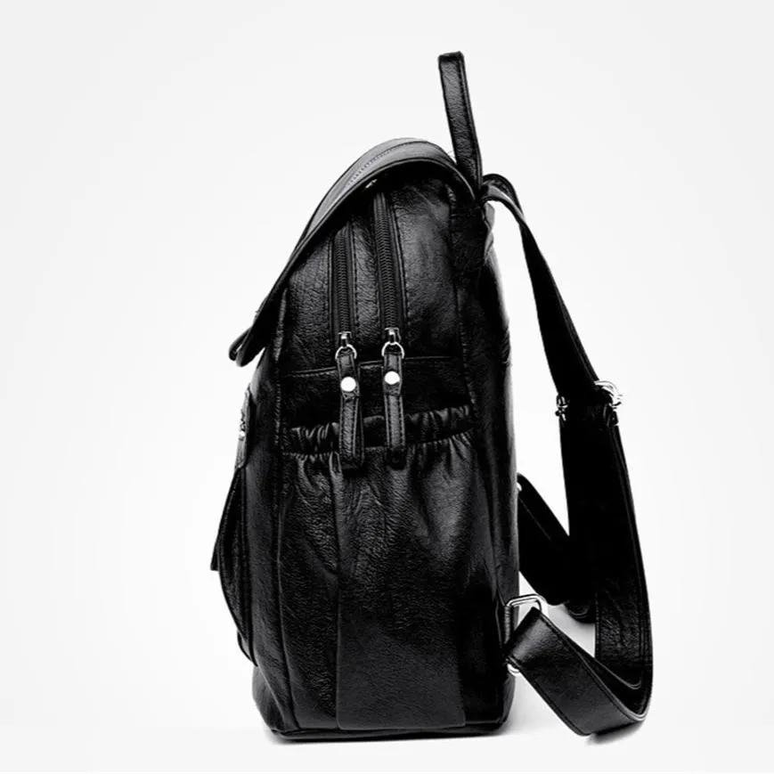 Sylis | Lightweight Leather Backpack