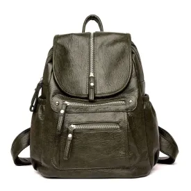 Sylis | Lightweight Leather Backpack
