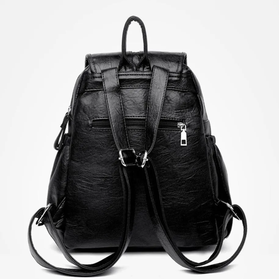 Sylis | Lightweight Leather Backpack