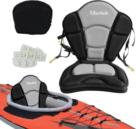 Thickened Kayak Seat,kayak seats with back support Cushioned Canoe Backrest with Sit-On-Top Design, Padded Back Support for SUP Paddle Boards, Rafting, Fishing