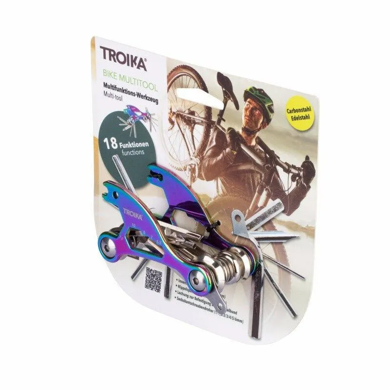 Troika Compact Bicycle Multi-Tool in Spectrum Finish