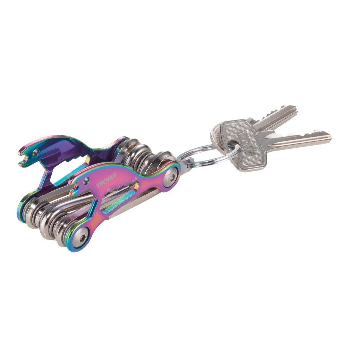 Troika Compact Bicycle Multi-Tool in Spectrum Finish