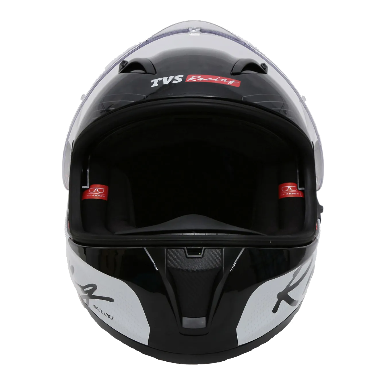 TVS Racing Dual Visor Helmet for Men – Anti-Fog Pin-Lock, Aerodynamic Design & DOT/ISI/ECE Certified – Premium Full Face Helmet For Men
