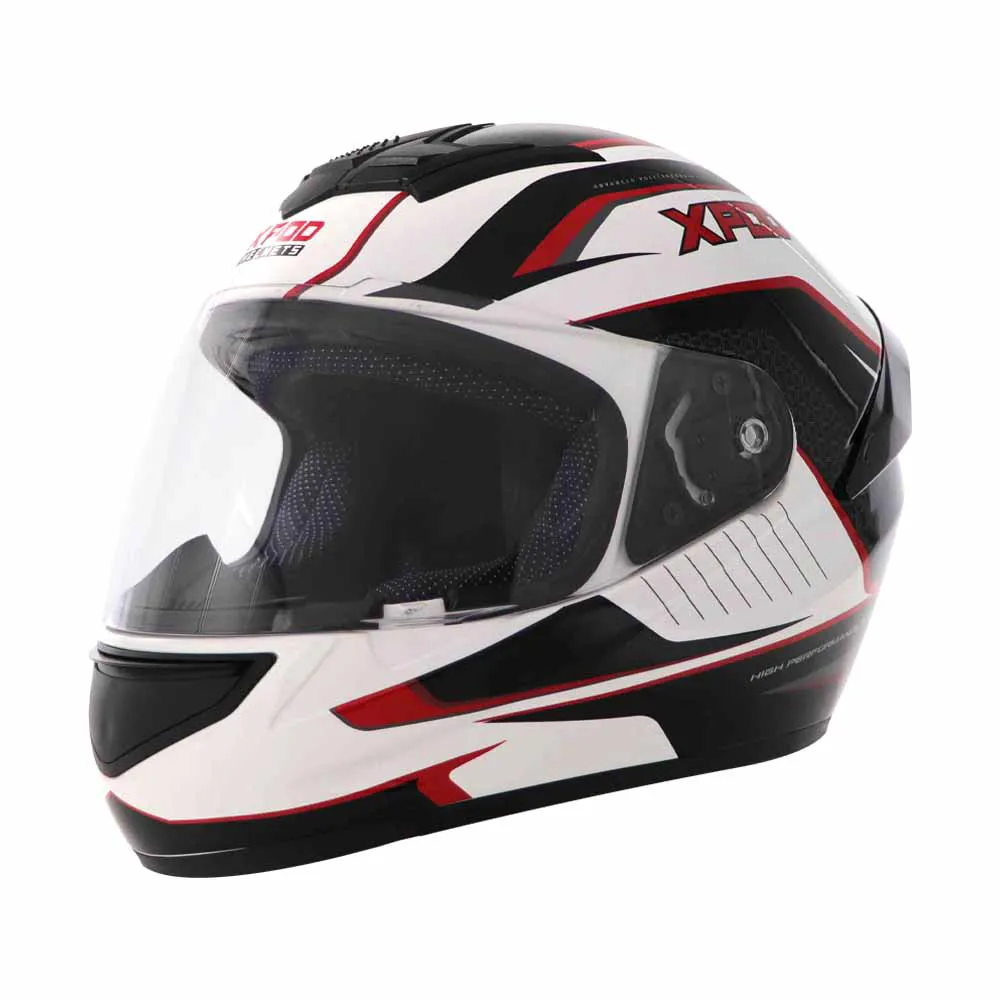 TVS XPOD Aerodynamic Helmet for Men- ISI & DOT Certified, Ultrawide Visor, Quick Release Strap – Premium Bike Helmet with Enhanced Air Circulation