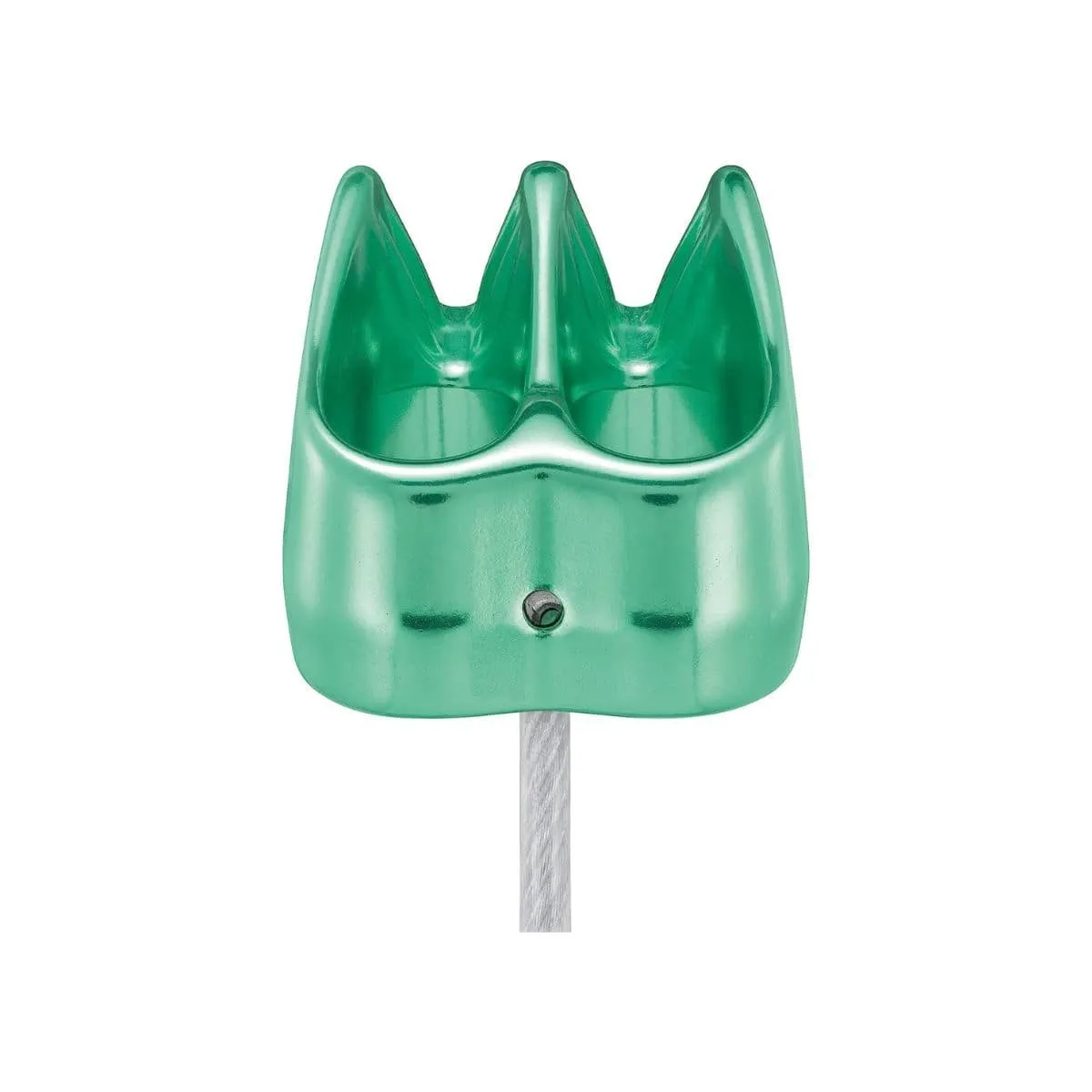 Verso - Compact, Lightweight Belay / Rappel Device - Green