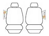 Wet N Wild Neoprene Seat Covers Set Suits Toyota Landcruiser 300 Series GX 7/2021-On 2 Rows