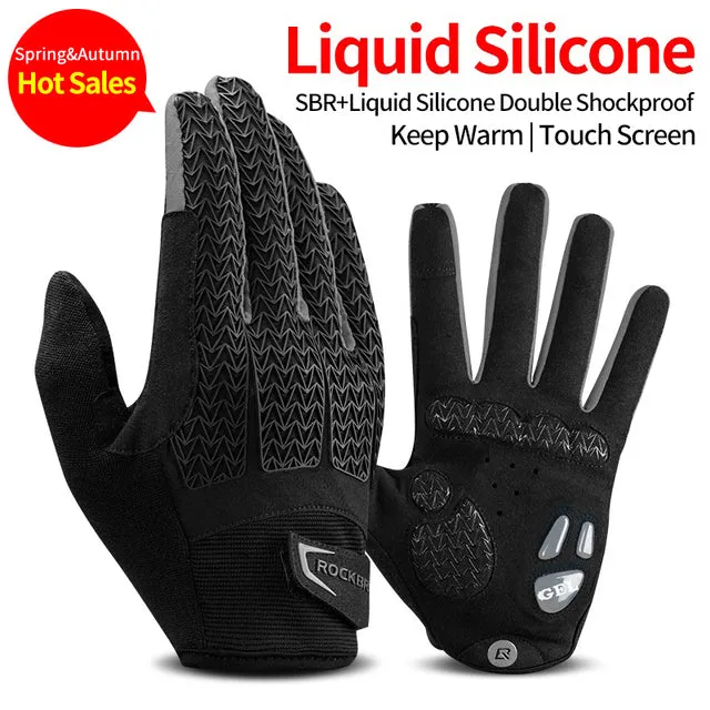 Windproof Cycling Gloves with Touch Screen 