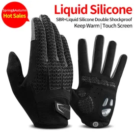 Windproof Cycling Gloves with Touch Screen 
