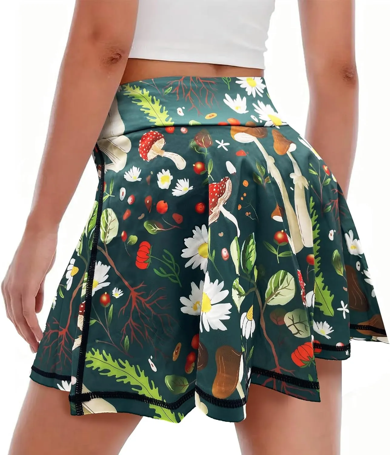 Womens Tennis Skirts Skorts High Waisted Golf Pleated Skirt for Athletic Running Pickleball Workout
