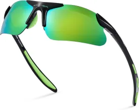 Xagger Kids Youth Polarized Sports Sunglasses for Boys Girls Baseball Softball Glasses TR90 Frame
